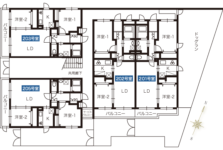 間取り図2階