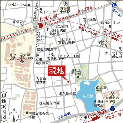 トレランス(現地案内図)