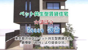 渋谷区初台新築の「Rosso 初台」2022年8月末完成予定
